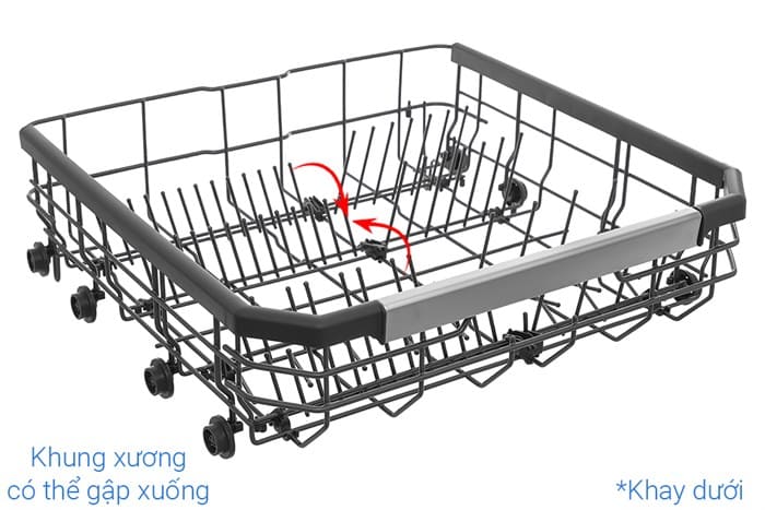 Máy rửa bát độc lập LG LDT14BGA3 (Be)